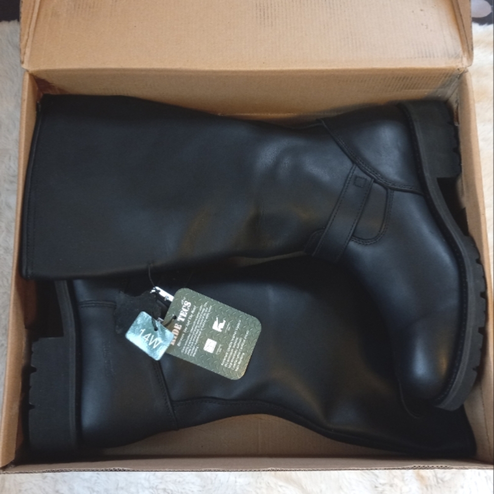 Ride tecs 16" Engineer boots size 14 W